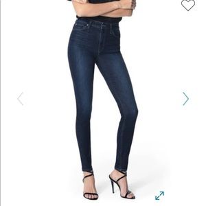 Joe’s Jeans The Charlie Skinny High Rise Dark Wash